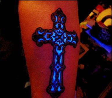 blacklight tattoos. Some New UV Tattoos